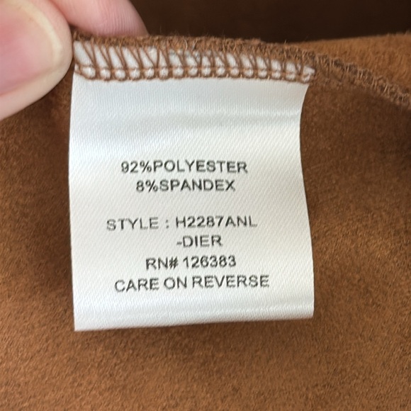 UEC Ethyl Clothing Vegan Faux Suede Cheetah Duster Size XL - Picture 9 of 11